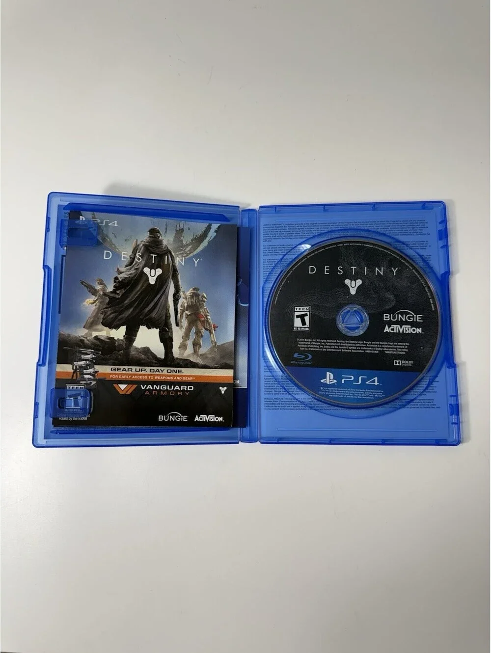PS4 “Destiny” Video Game For Play Station 4 ~ Rated Teen ~ Bungie Activision EUC